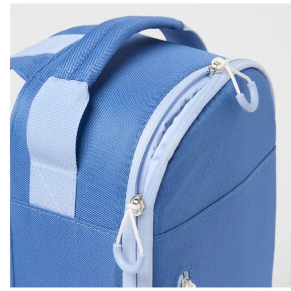 6 Cans/4.5qt Soft Sided Cooler - Sun Squad Blue: Zip Closure - NIB - Picture 4 of 4